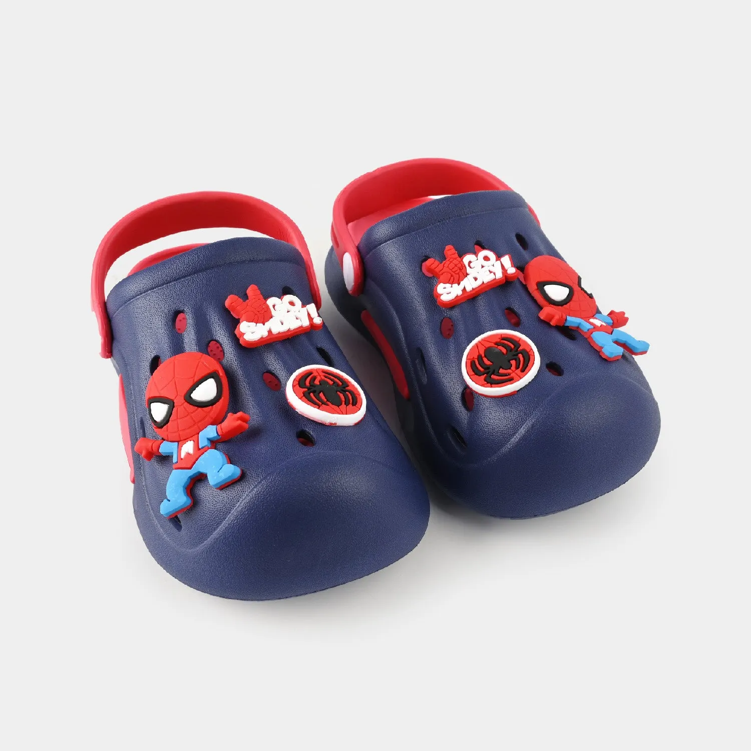 Boys Clogs 3503-4-NAVY