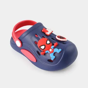 Boys Clogs 3503-4-NAVY