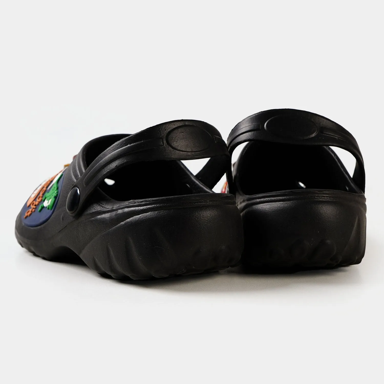 CHARACTER LIGHTING Clogs SLIPPER FOR BOYS - BLACK