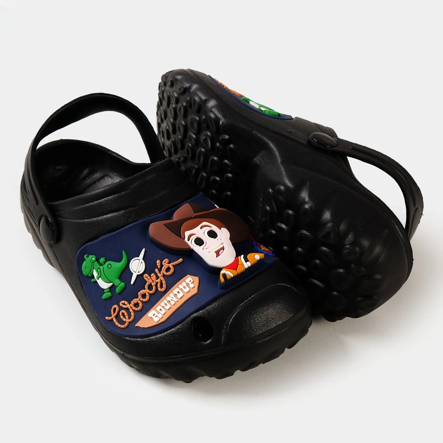 CHARACTER LIGHTING Clogs SLIPPER FOR BOYS - BLACK