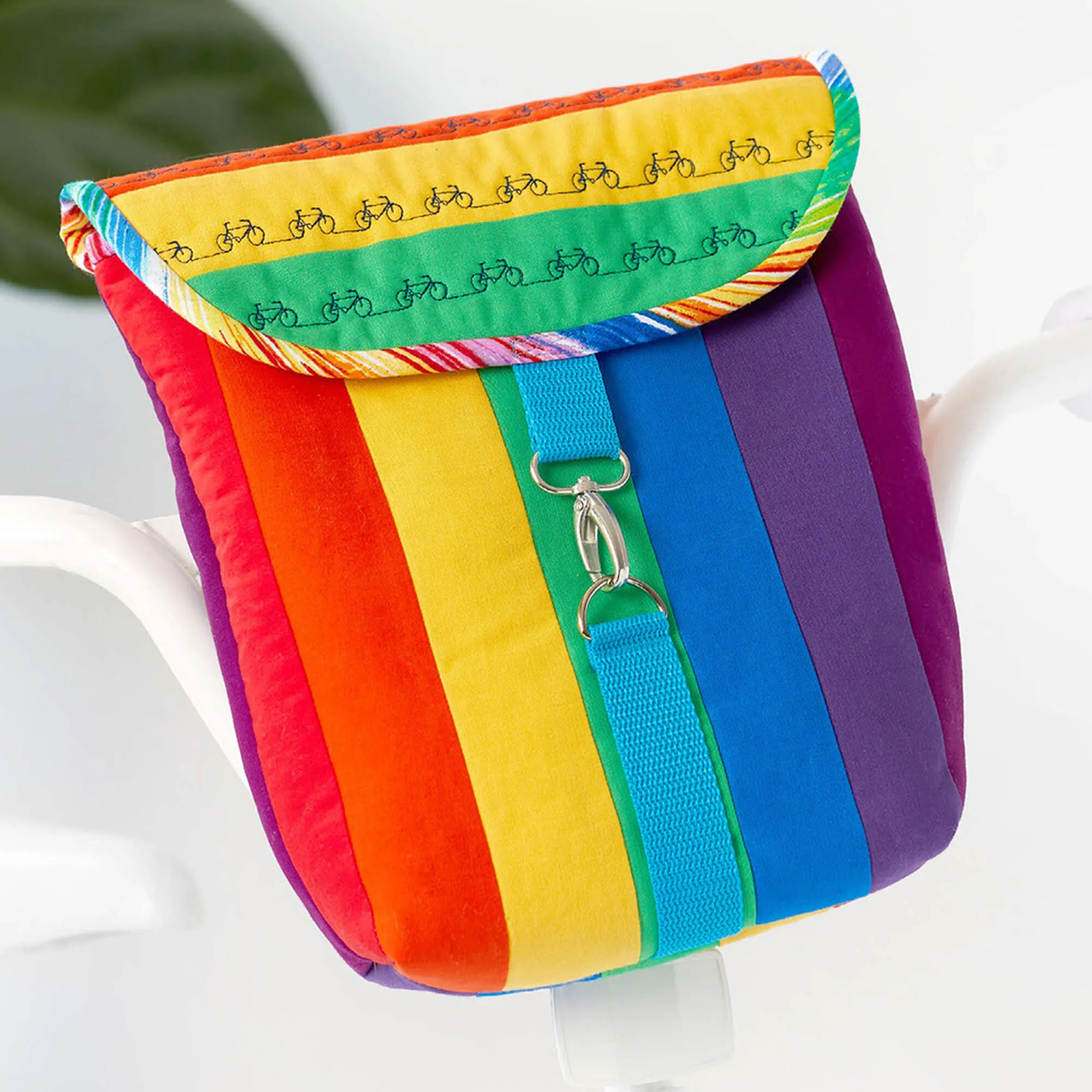 Coats & Clark Sewing Rainbow Bike Bag