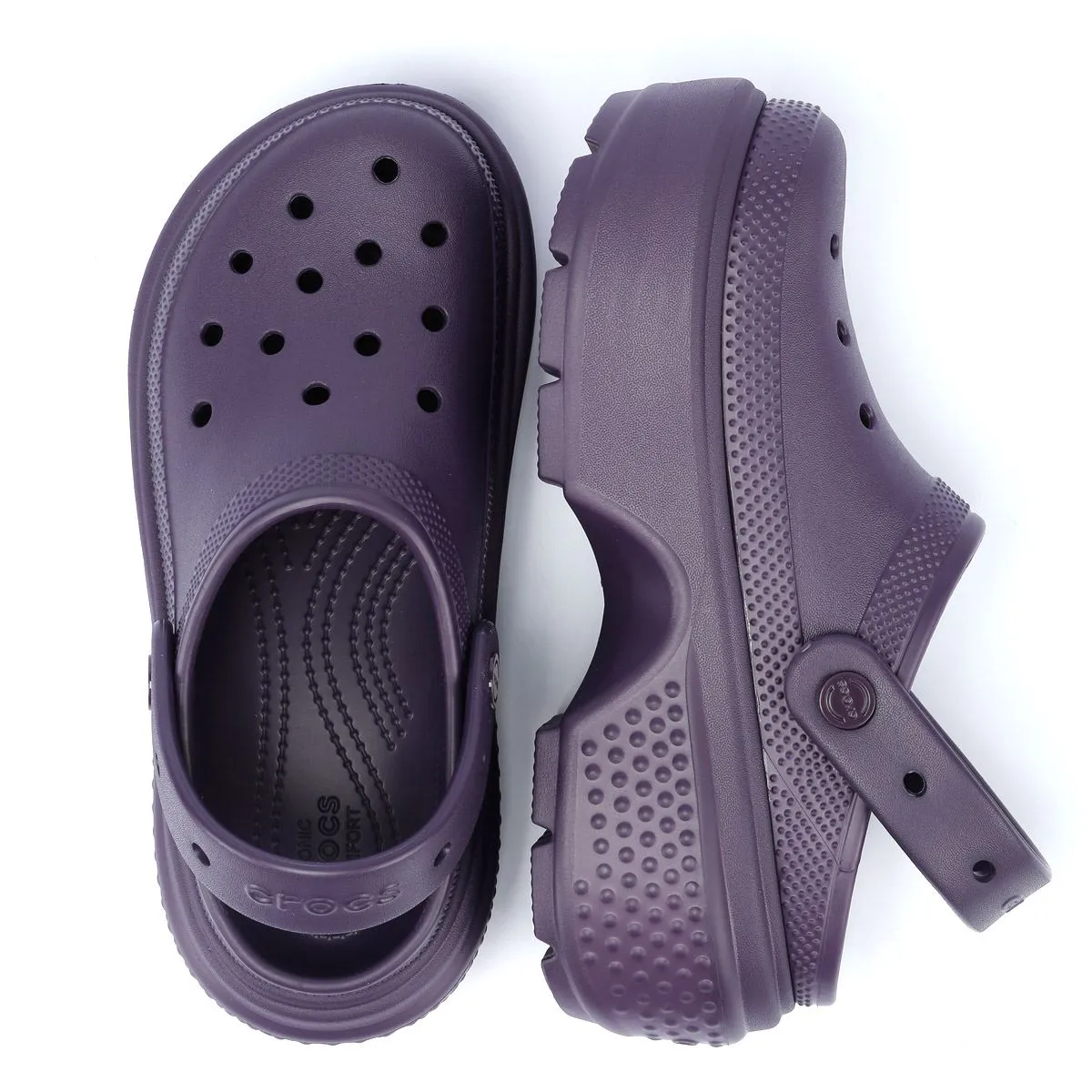 Crocs Stomp Women's Dark Iris Clogs