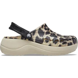 crocs Womens Baya Platform Printed Clog Leopard Clog - 3 UK (W5) (208712-90L)