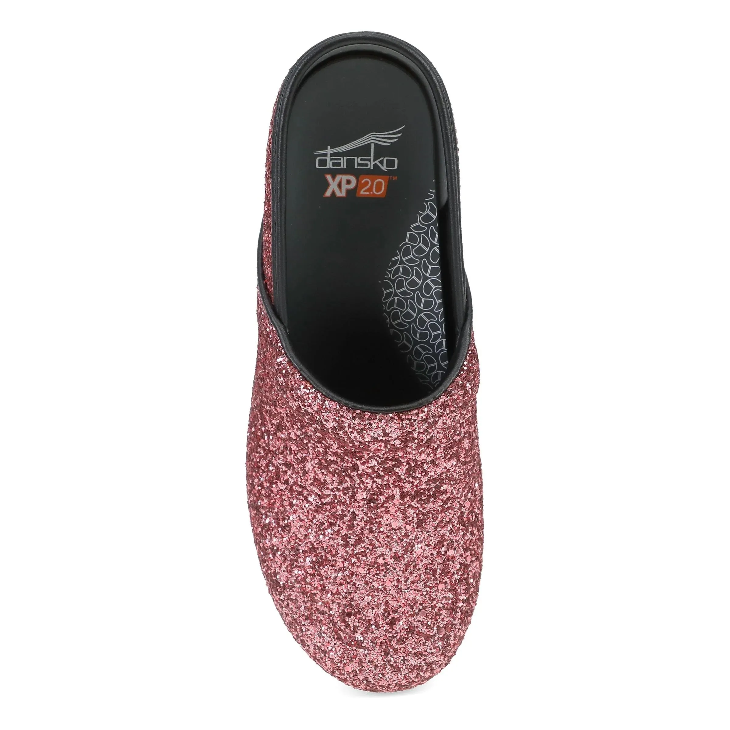 Dansko XP 2.0 Pink Glitter Clogs