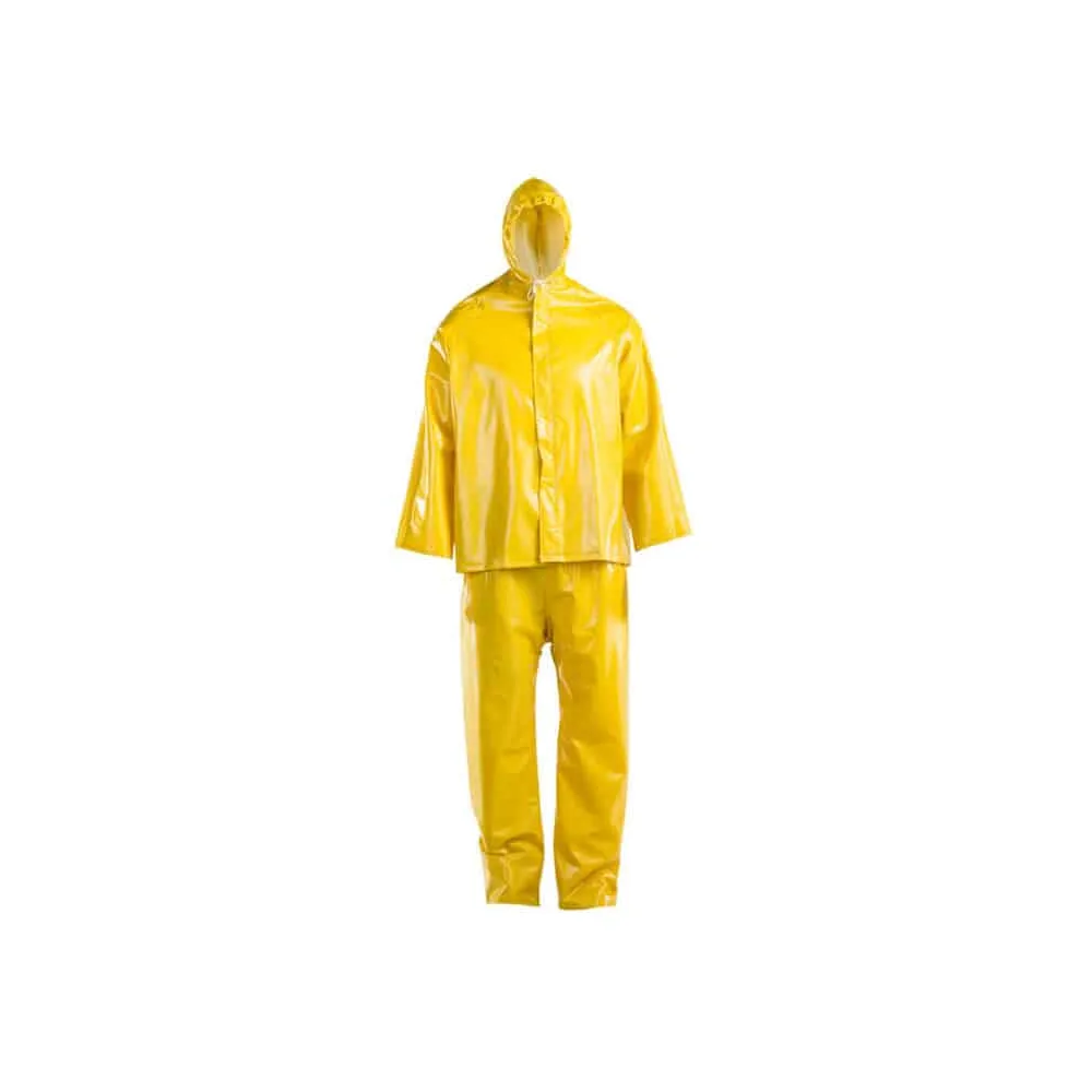 DROMEX HYDRO PVC RAINSUIT COLOUR-YELLOW SIZE- 3XL