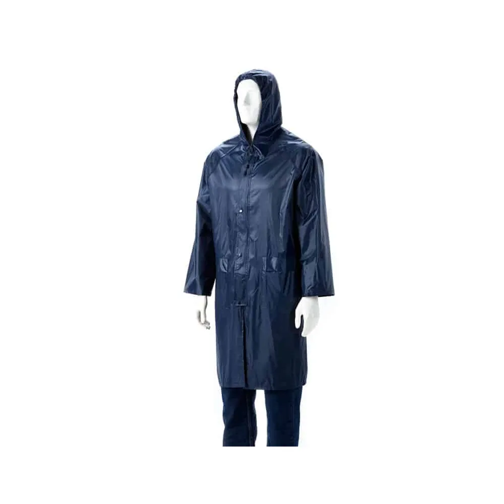 DROMEX  RUBBERIZED RAINCOAT COLOUR- NAVY SIZE 4XL