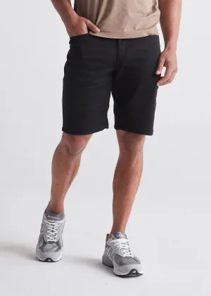 DU/ER SHORT NO SWEAT RELAXED BLACK 10"