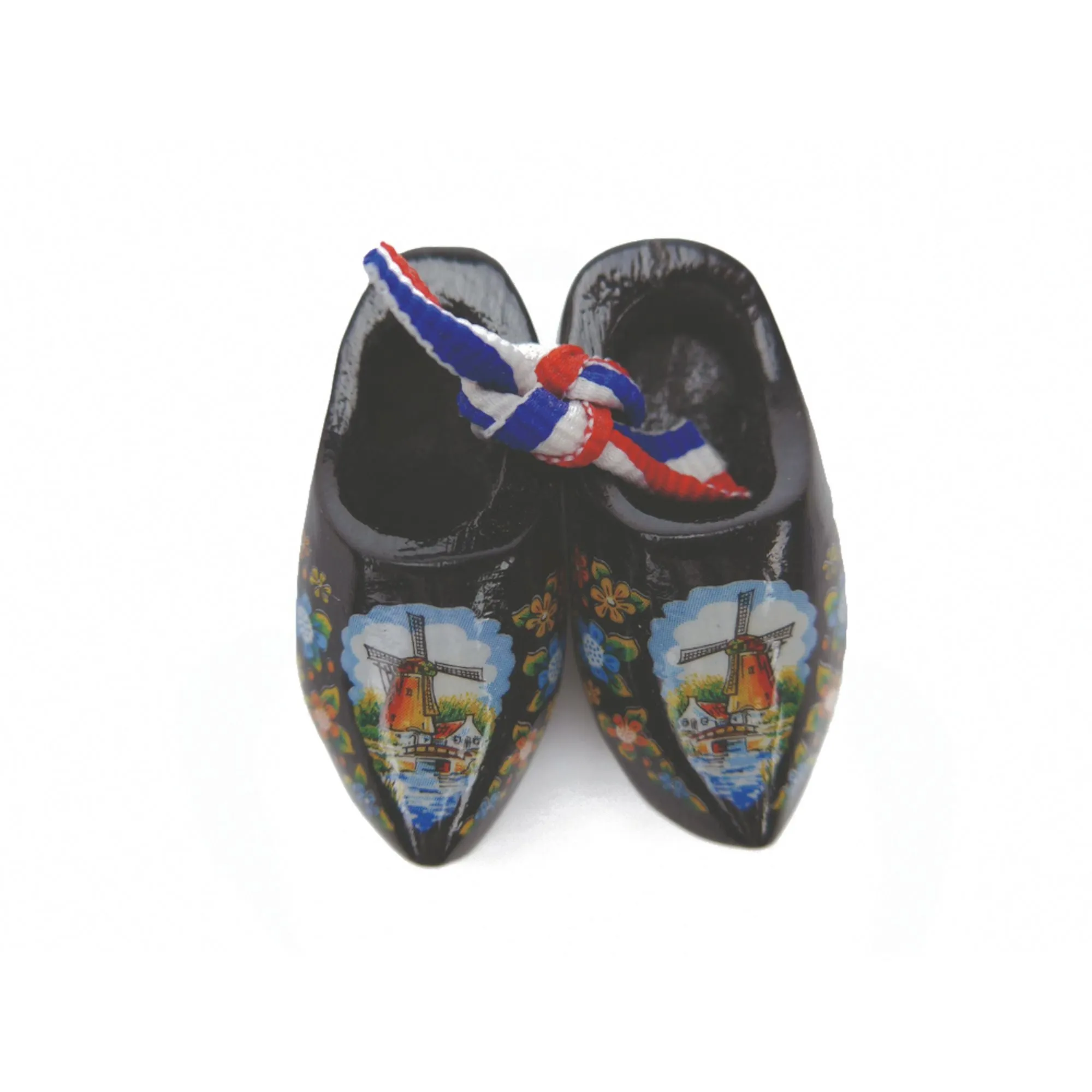 Dutch Wooden Shoes Deluxe Black