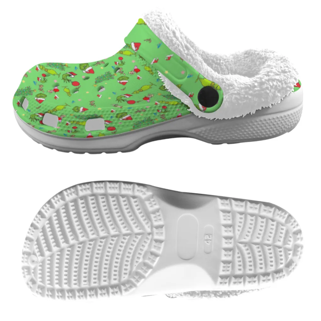 Grinch Clogs