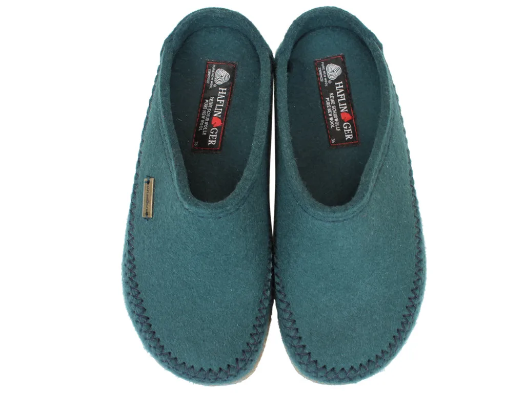 Teal Blizzard Credo Haflinger Clogs - Optimized Title