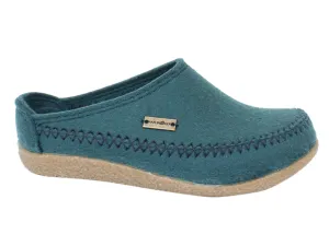 Teal Blizzard Credo Haflinger Clogs - Optimized Title