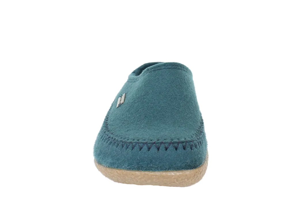 Teal Blizzard Credo Haflinger Clogs - Optimized Title