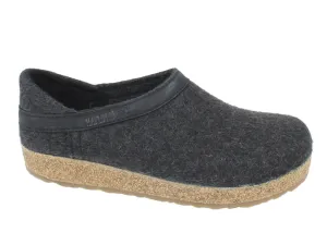 Haflinger Clogs Grizzly Buffalo Graphite