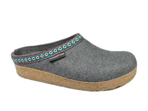 Haflinger Clogs Grizzly Franzl Anthracite