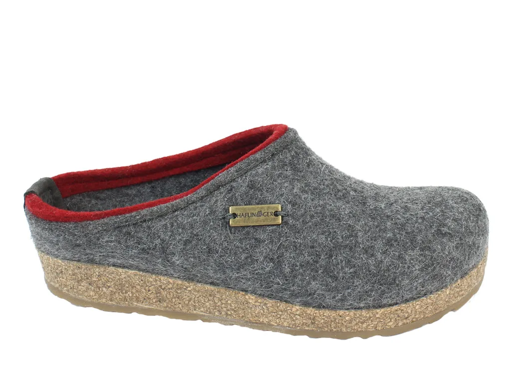 Haflinger Clogs Grizzly Kris Anthracite