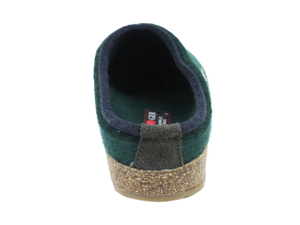 Haflinger Clogs Grizzly Kris Fir