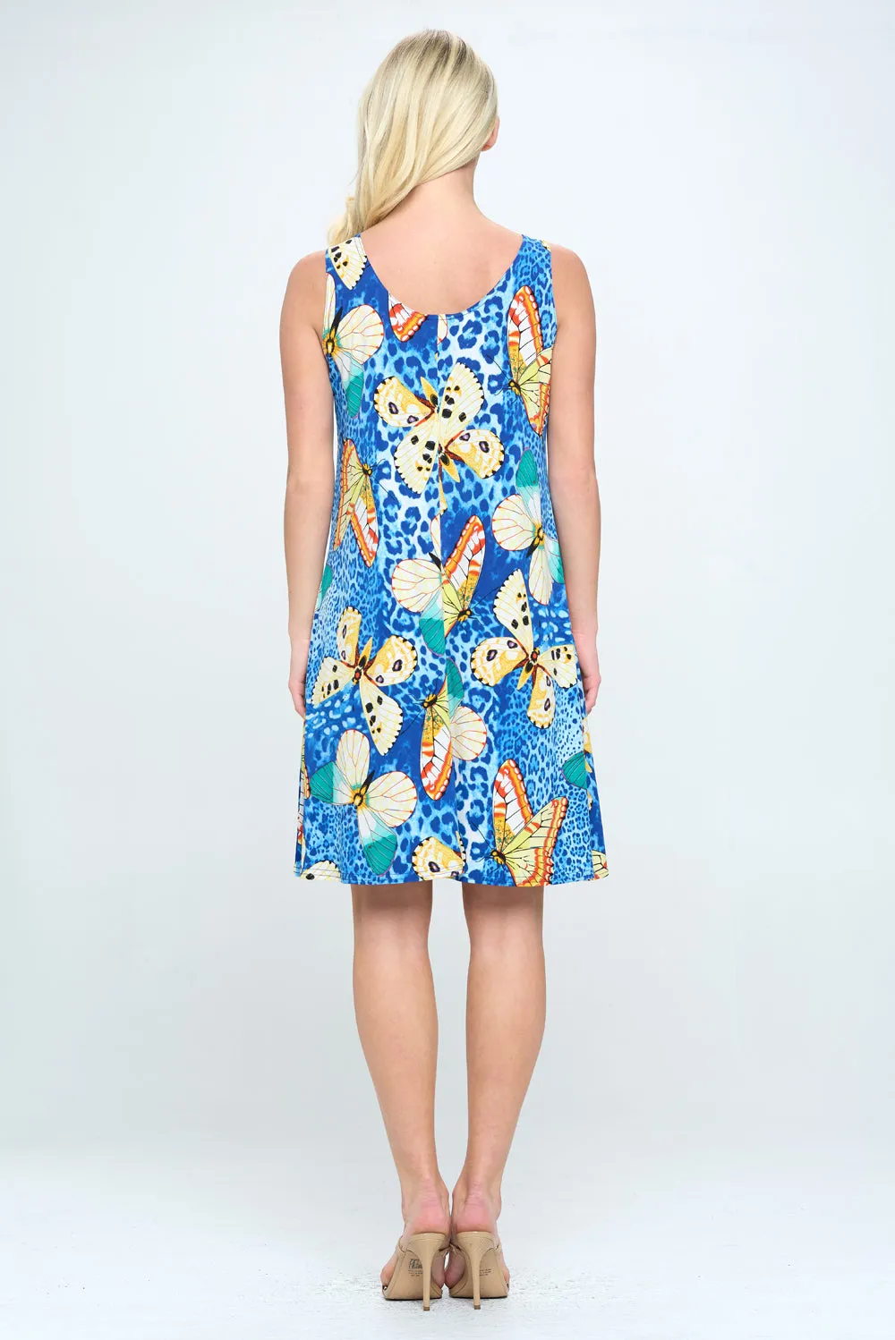 HIT Missy Tank Dress Sleeveless Prints-7003HT-TRP1-W345