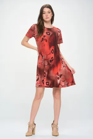 HIT Print Missy Dress-7004HT-SRP1-W337