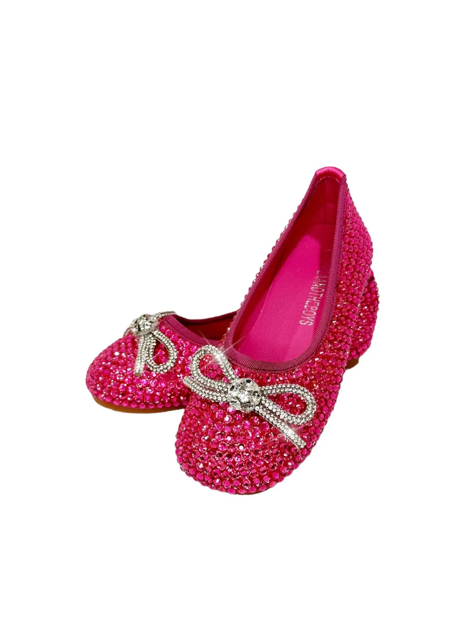 Hot Pink Sparkle Ballet Flat