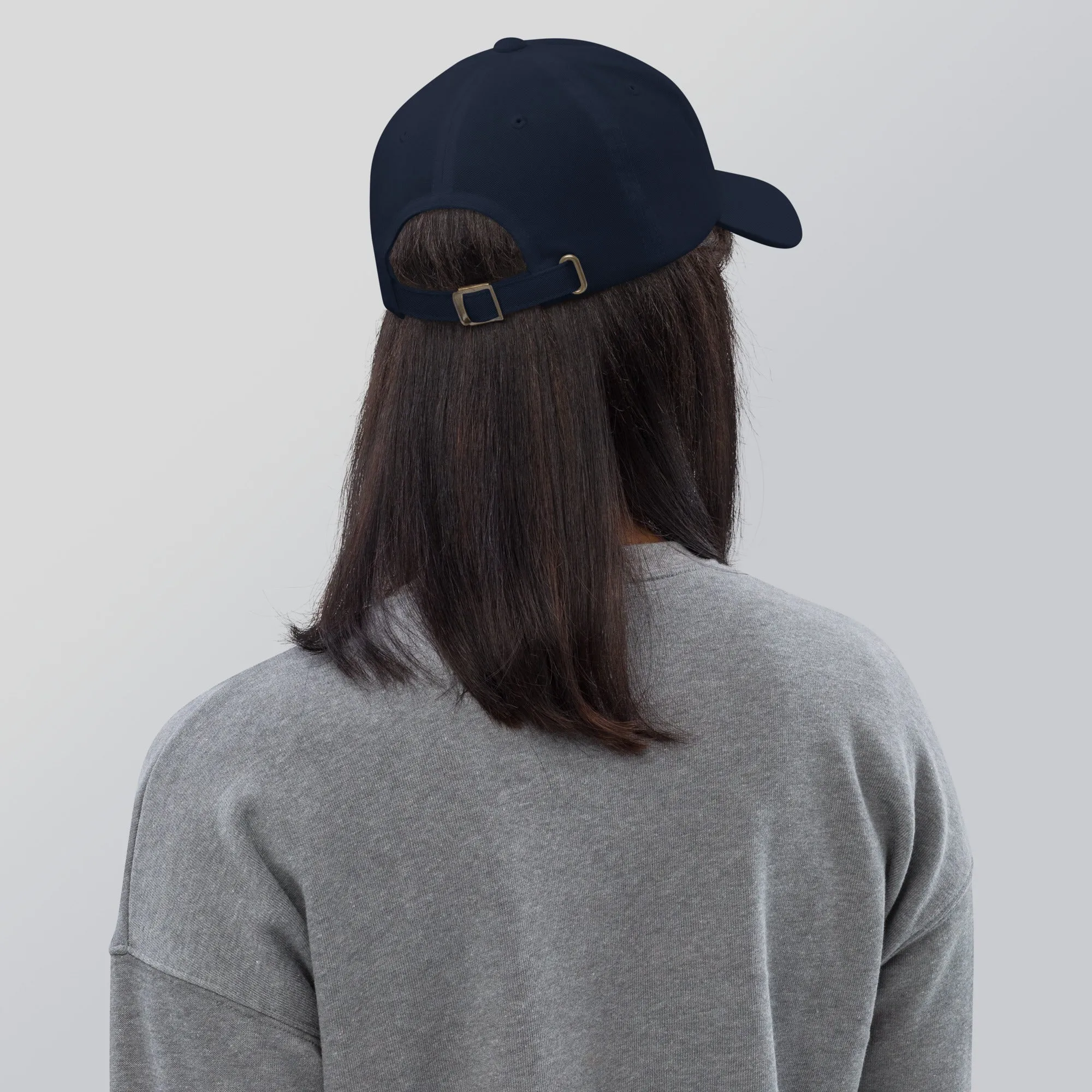 Kawaii Star Embroidered Navy Hat