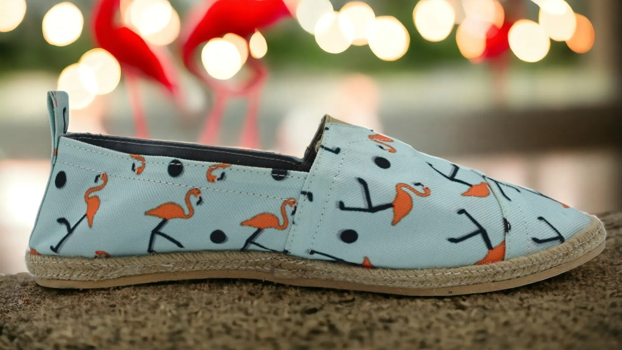 Kinder Espadrilles FLAMINGOS