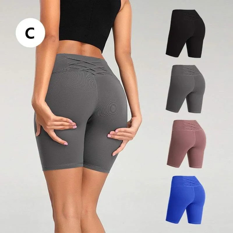 Lady's Workout Shorts With Pockets