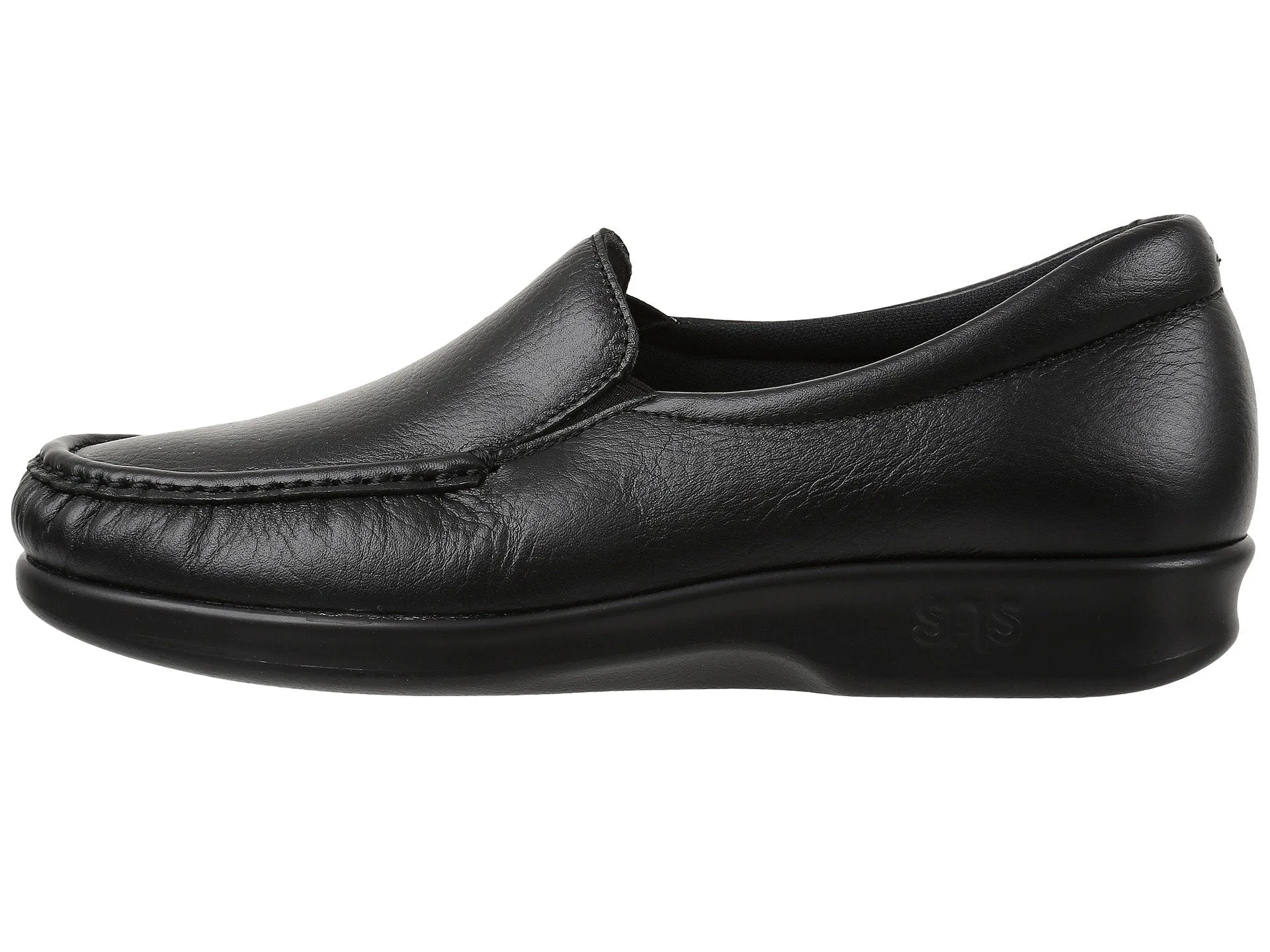 Loafers SAS Twin, black