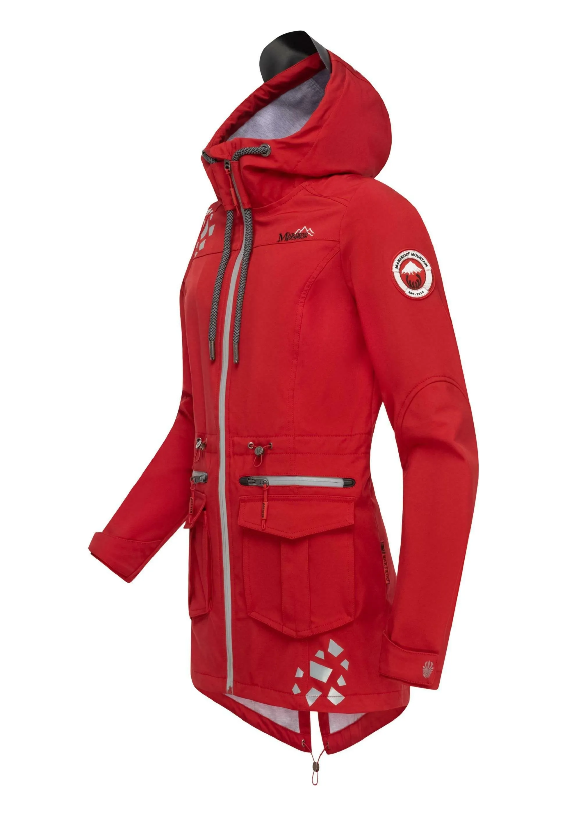 Marikoo raincoat, red