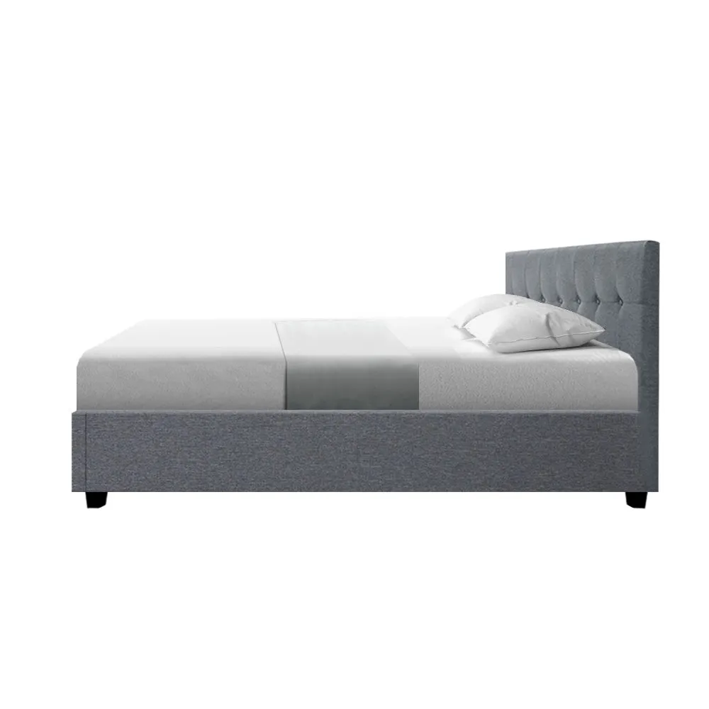 Mindil Storage Double Bed Frame Grey