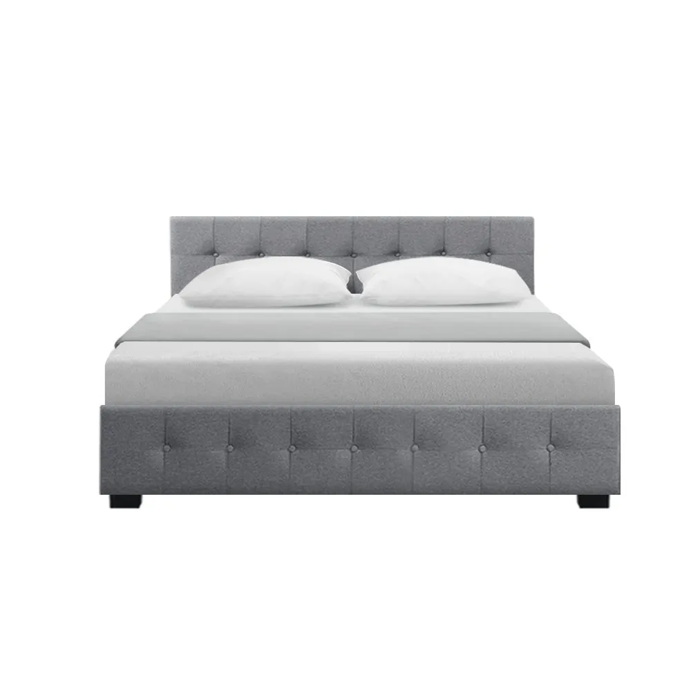 Mindil Storage Double Bed Frame Grey