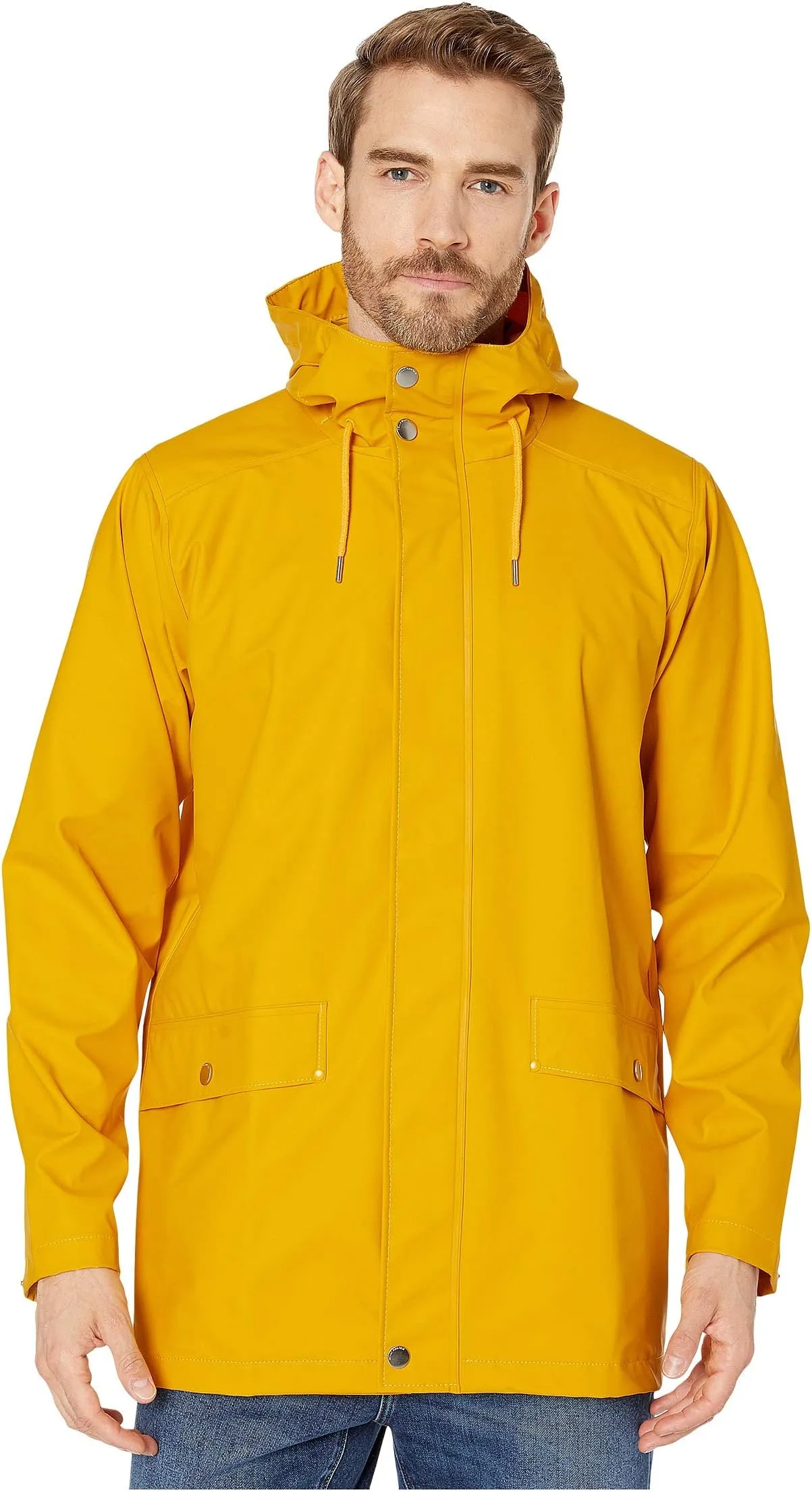 Moss Helly Hansen raincoat, yellow