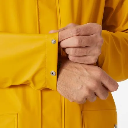 Moss raincoat for men by Helly Hansen, Essential Yellow