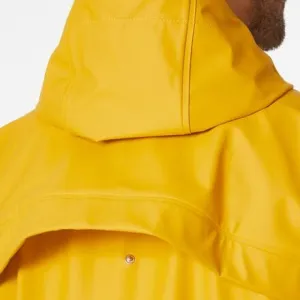 Moss raincoat for men by Helly Hansen, Essential Yellow