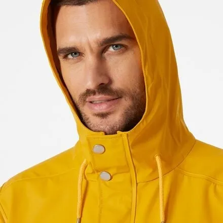 Moss raincoat for men by Helly Hansen, Essential Yellow