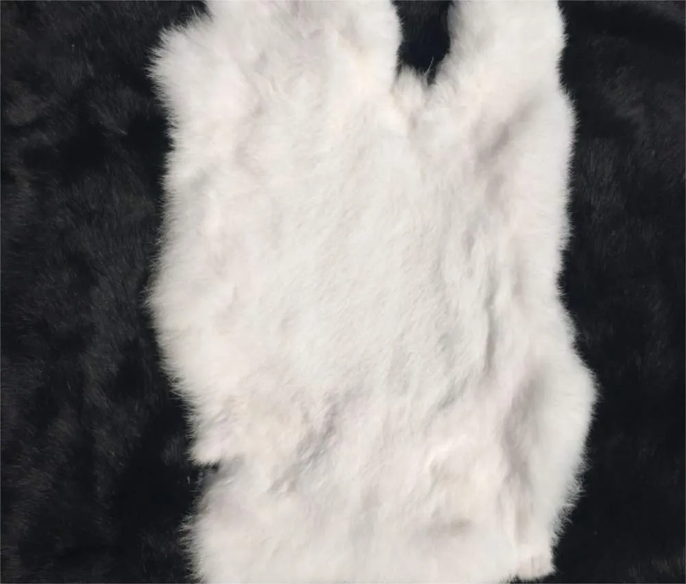 Natural Tanned Leather Fur Hide (10" by 12" Pelt with Sewing Quality Leather)