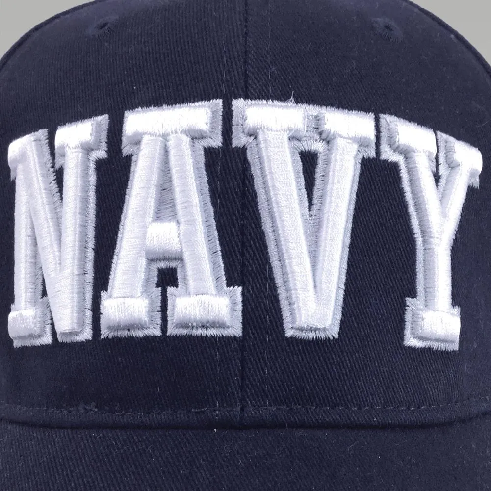 Navy 3D Block Hat