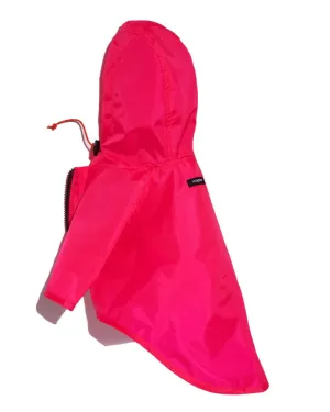 Nylon Dog Rainbreaker in Neon Pink