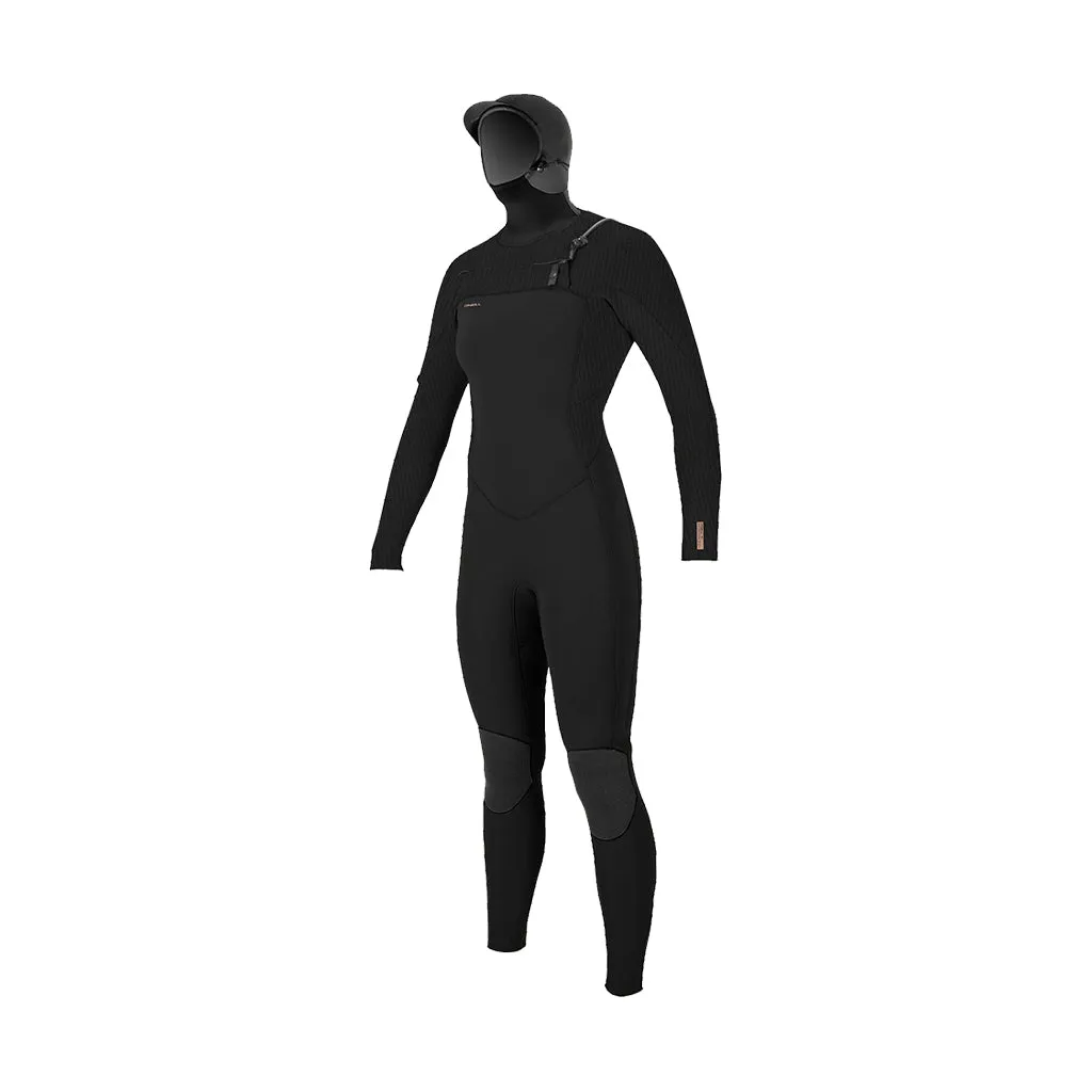 O'Neill Hyperfreak 5.5/4mm Women's Front Zip Hooded Wetsuit