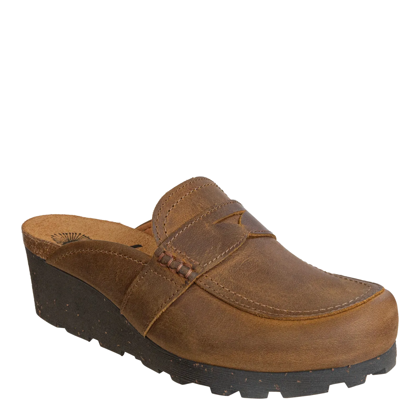 OTBT - HOMAGE in BROWN Wedge Clogs