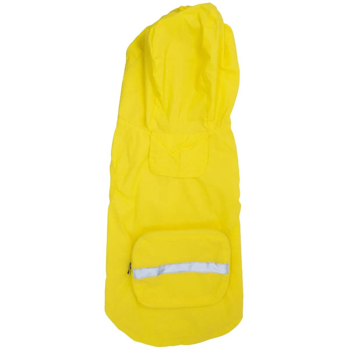 Packable Dog Raincoat Yellow