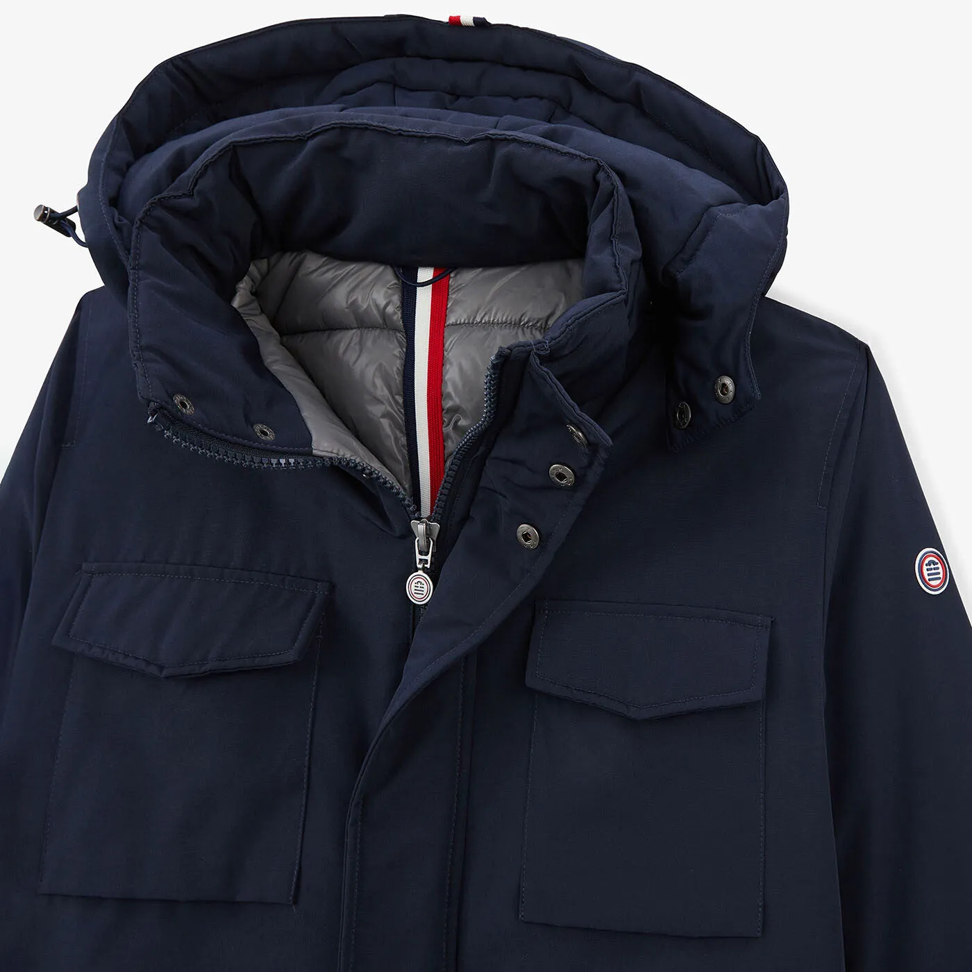 Parka Laurent bleu marine