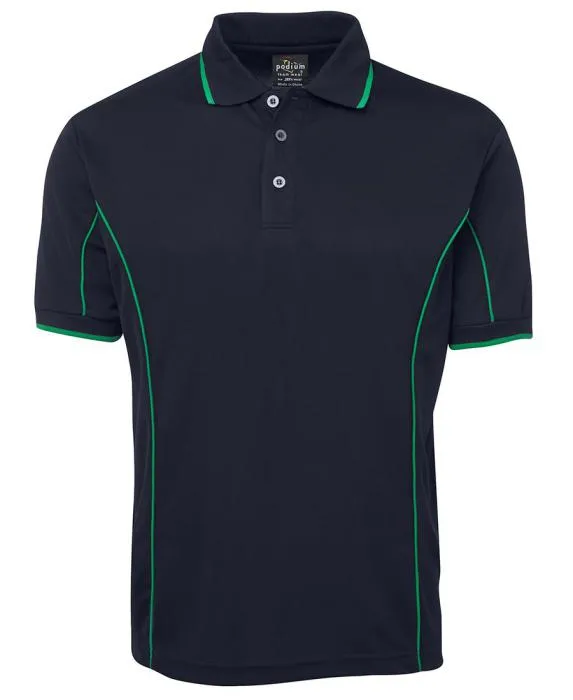 Piping Short Sleeve Polo