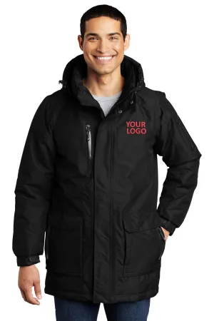 Port Authority Heavyweight Custom Parkas, Black