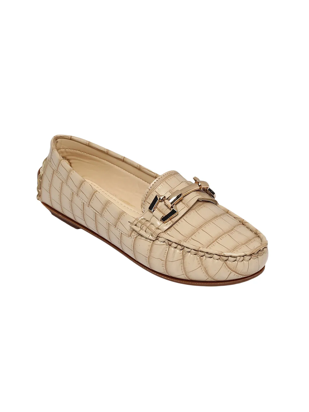 Ramona Beige Loafers