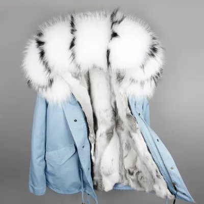 Real Fur Warm Thick Parkas (Collection of 18)