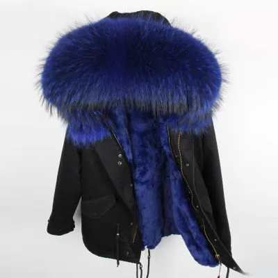 Real Fur Warm Thick Parkas (Collection of 18)