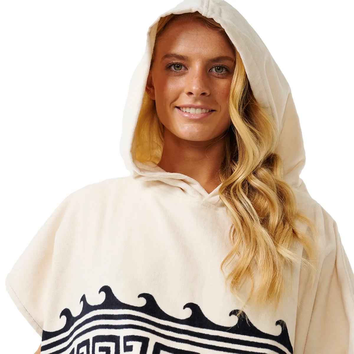 Rip Curl Women's Mixed Hooded Towel Changing Poncho