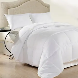 Royal Comfort 500GSM Plush Duck Feather Down Quilt Ultra Warm Soft - All Seasons Double White