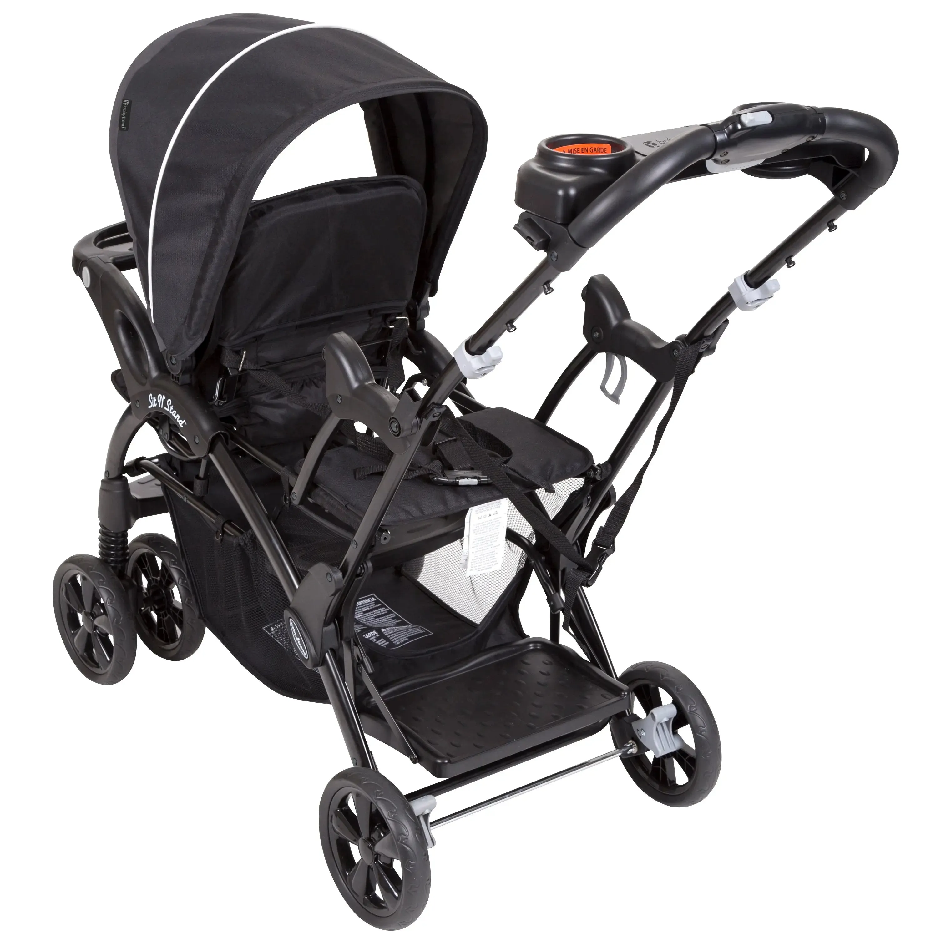 Sit N' Stand® Double Stroller - Onyx (Canada)