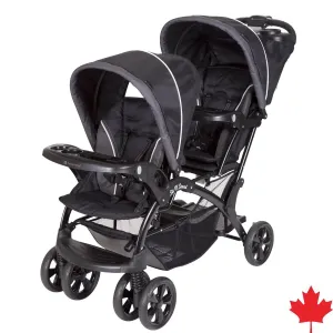 Sit N' Stand® Double Stroller - Onyx (Canada)